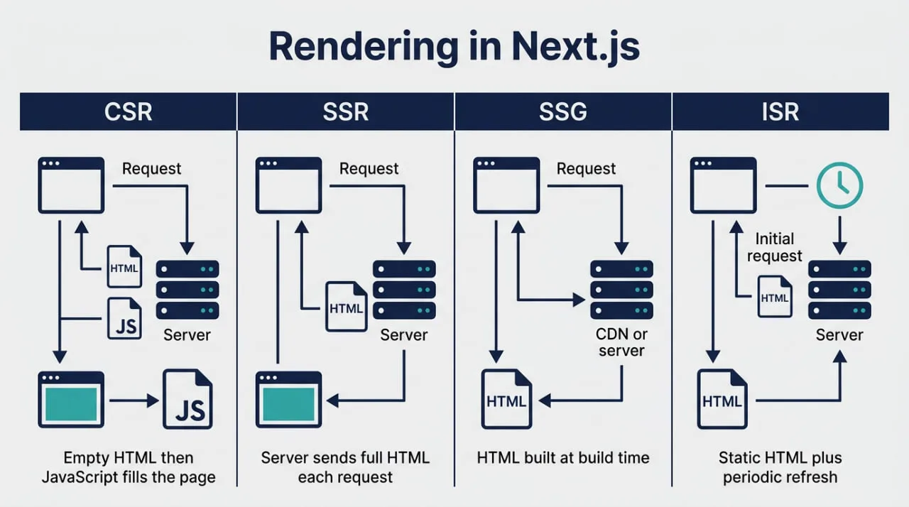 Rendering in Next.js